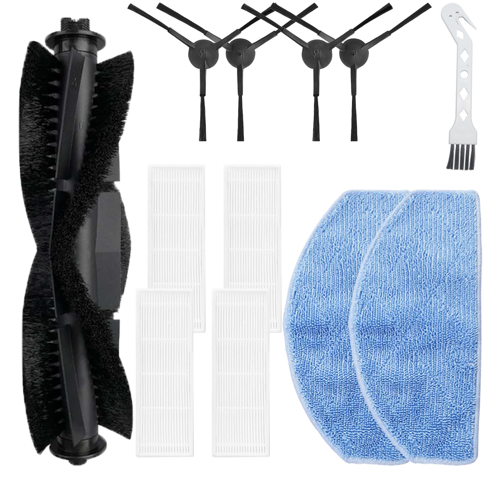 Tikom G8000 G8000 Pro Robot Vacuum Main Brush Filter Side Brush Mop Cloth Replacement Spare Parts Accessories
| Honitur